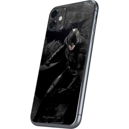 DC Comics Batman The Dark Knight Action pose iPhone 11 Skin